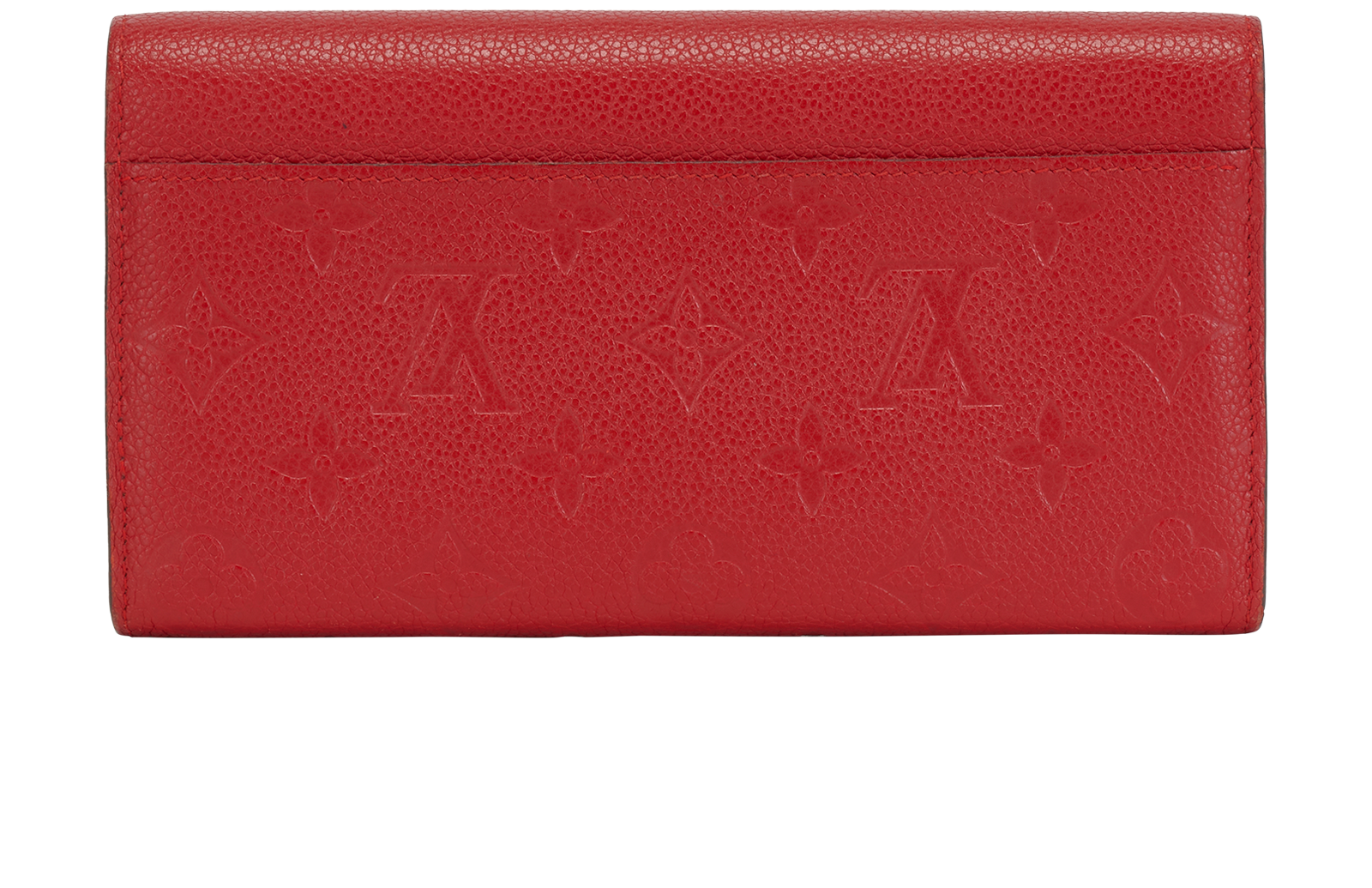 Louis Vuitton Sarah Wallet, &pound;295, Accessories, Red, Leather, Back view